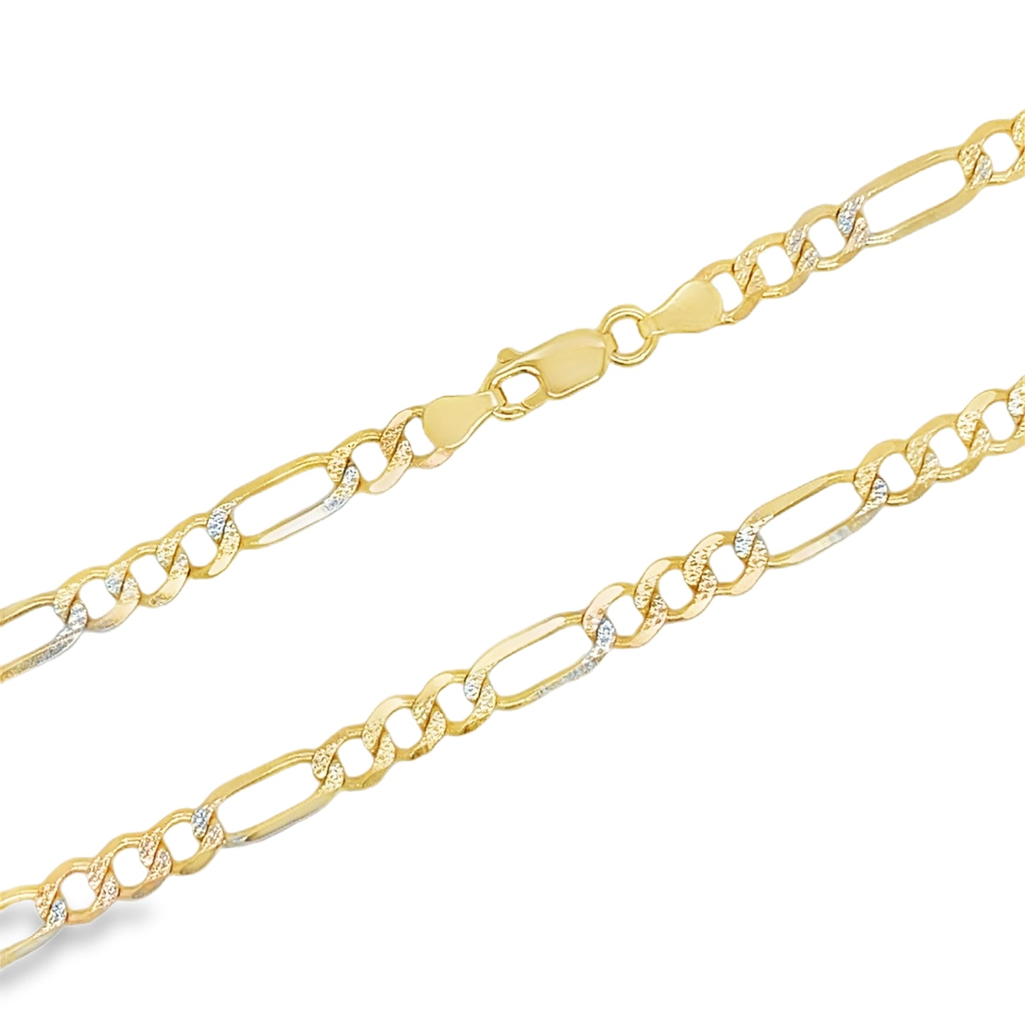 Jai's 14K Two-tone Figaro Chain