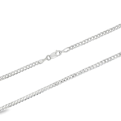 Jai's 14K White Gold Fine Curb Chain