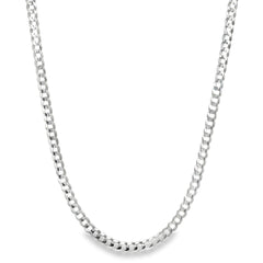 Jai's 14K White Gold Fine Curb Chain