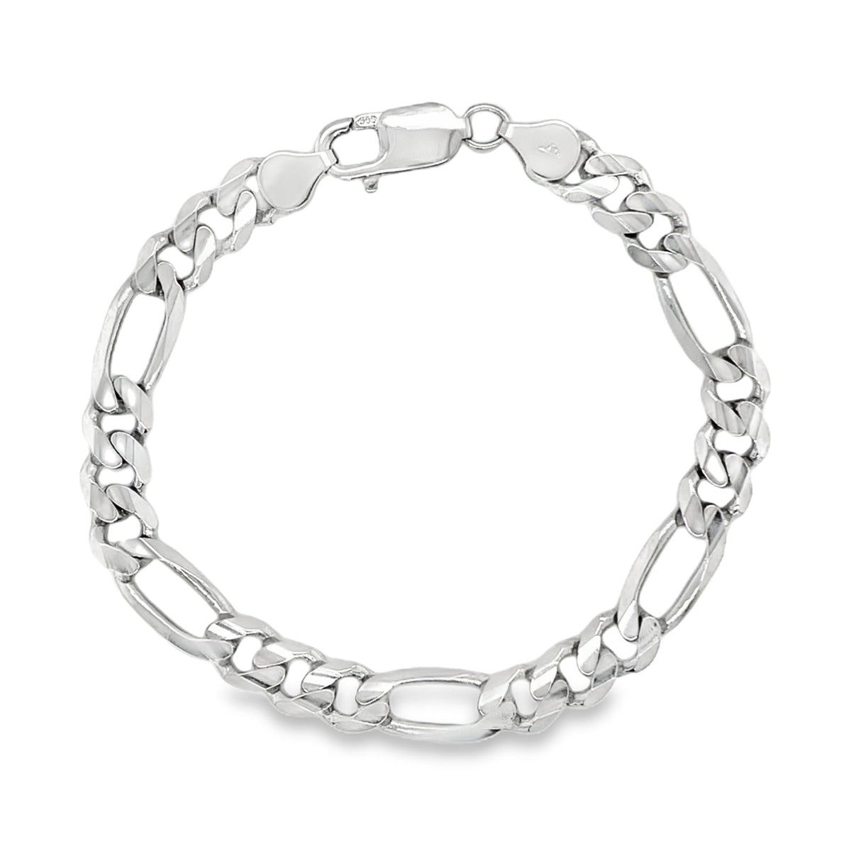 Jai's 14K White Gold Figaro Chain Bracelet
