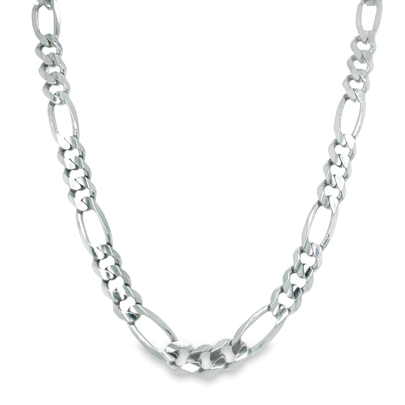 Jai's 14K White Gold Figaro Chain