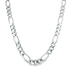 Jai's 14K White Gold Figaro Chain