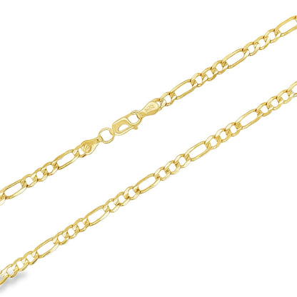Jai's 14K Yellow Gold Figaro Chain
