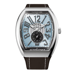 Franck Muller's Vanguard Slim with Light Blue Dial