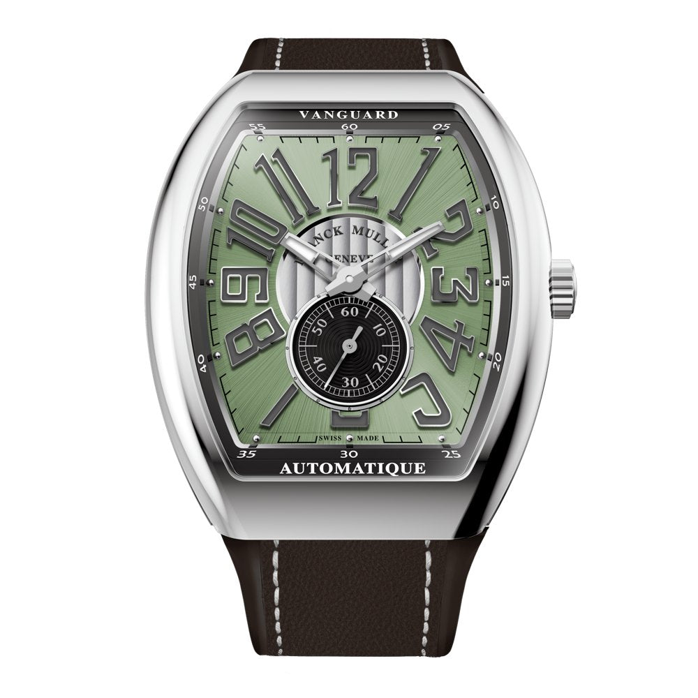Franck Muller's Vanguard Slim with Light Green Dial
