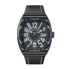 Franck Muller's Vanguard Wave Capsule with Black Dial