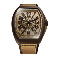 Franck Muller's Vanguard Yacht Galion with Sand-colored Dial