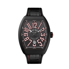 Franck Muller's Vanguard with Black, White & Red Dial