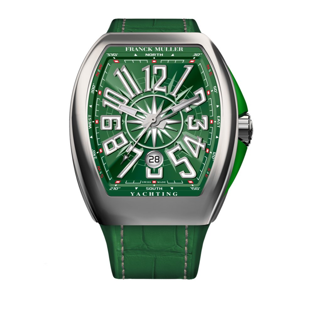 Franck Muller's Vanguard Yacht with Green Dial
