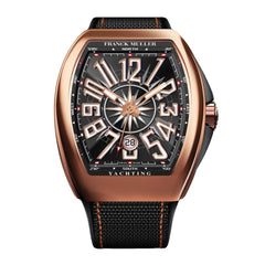 Franck Muller's Vanguard Yacht with Black Dial
