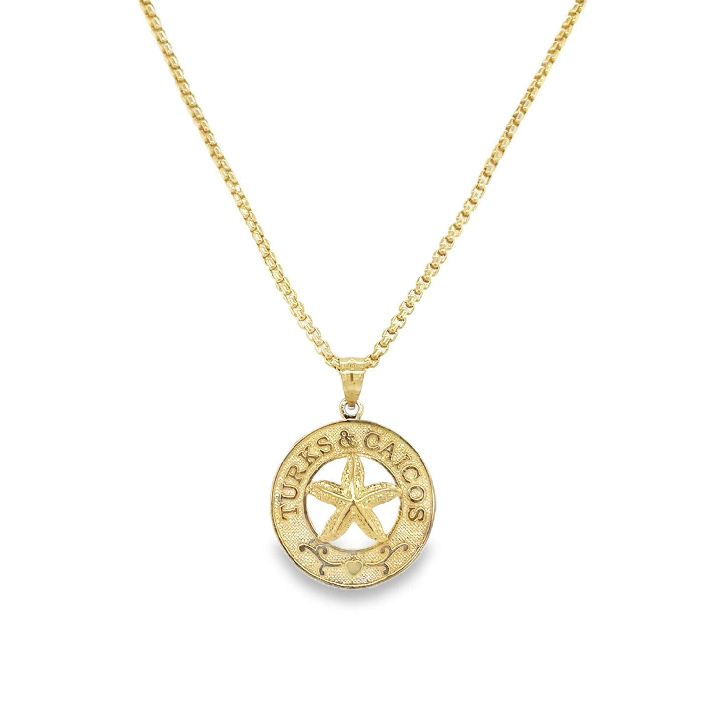 Jai's 14K Yellow Gold TCI Starfish Pendant