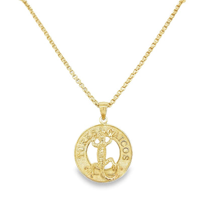 Jai's 14K Yellow Gold TCI Iguana Pendant