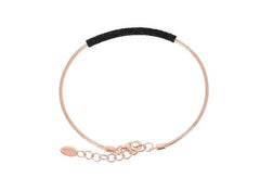 Pesavento's Rose Gold-plated Silver DNA Bracelet