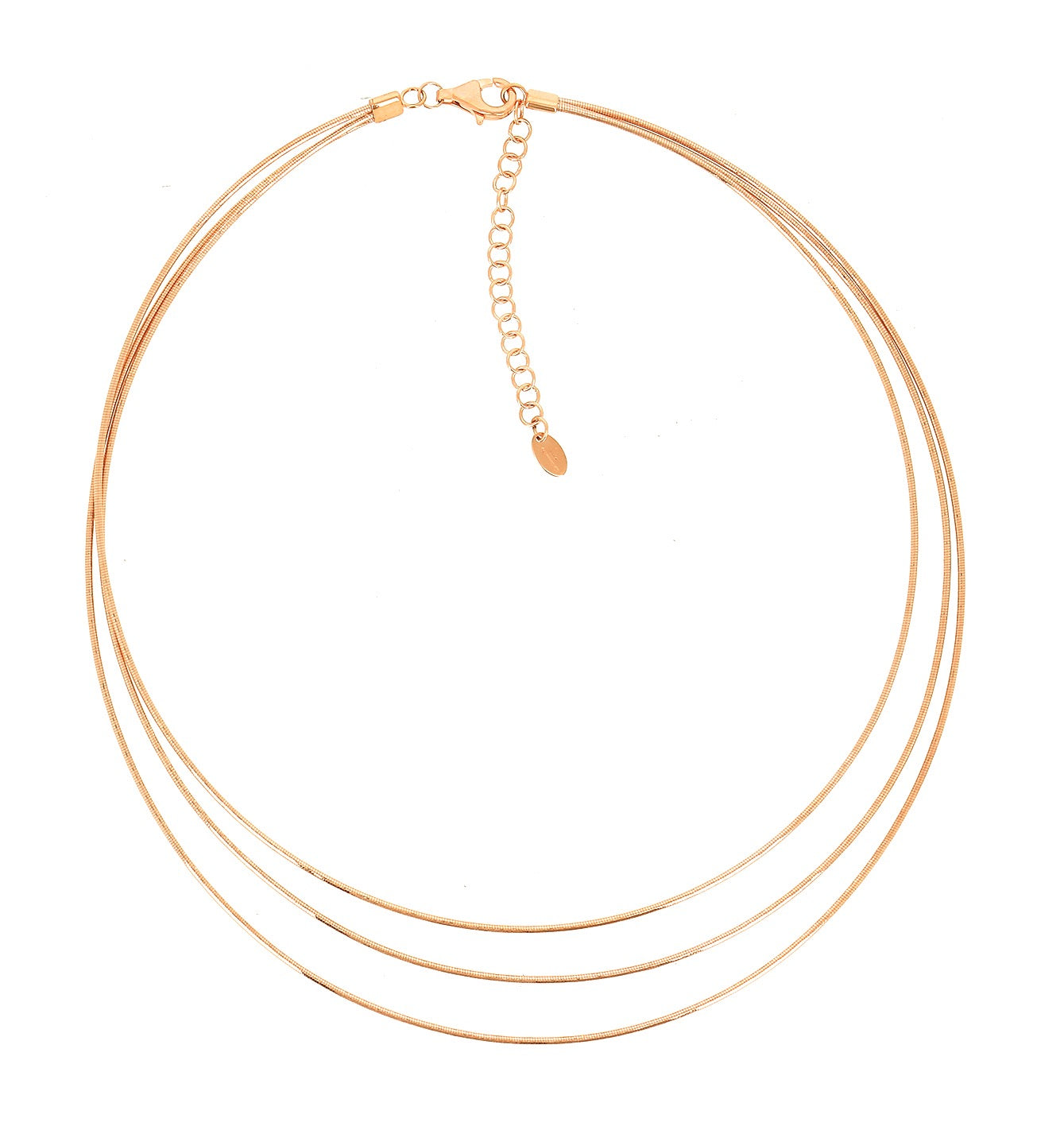 Pesavento's Yellow Gold-plated Silver DNA Necklace