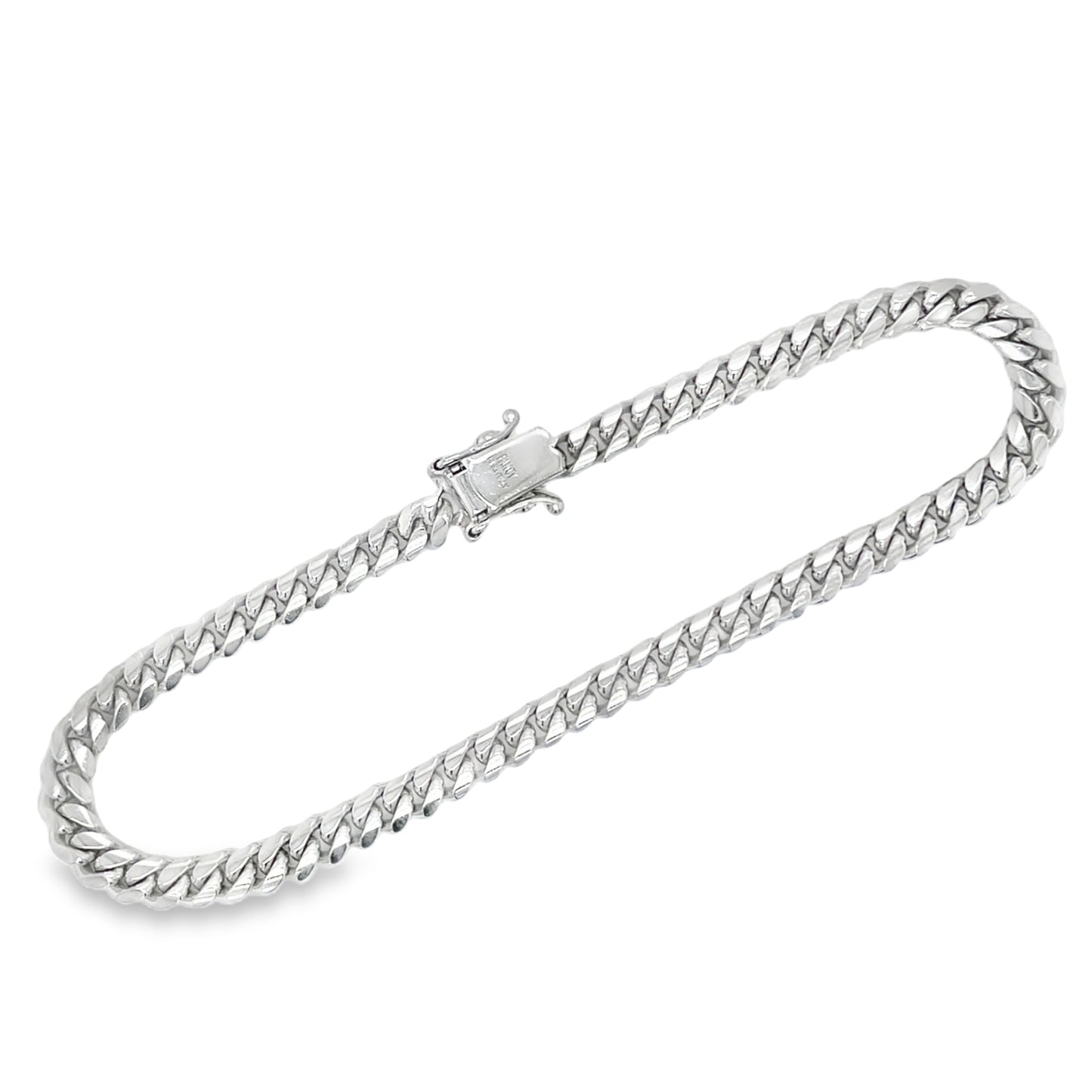 Jai's 14K White Gold Curb Chain Bracelet