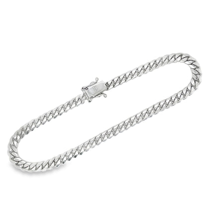 Jai's 14K White Gold Curb Chain Bracelet