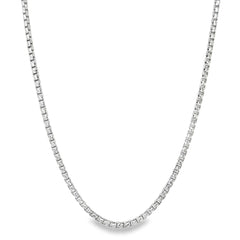 Jai's 14K White Gold Fine Box Chain