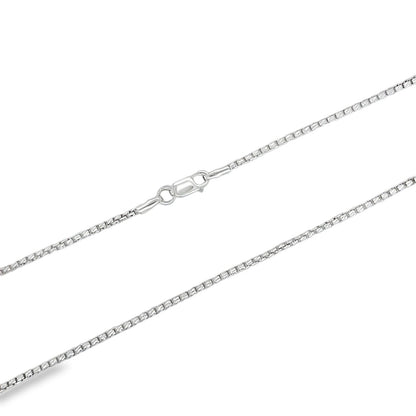 Jai's 14K White Gold Fine Box Chain