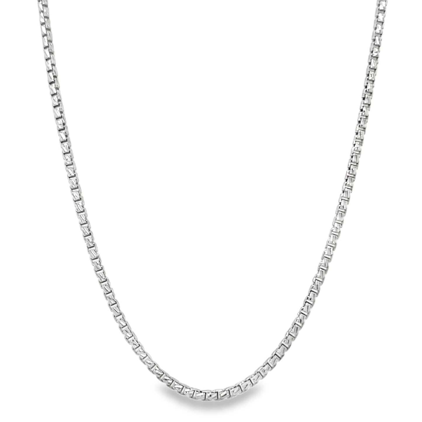 Jai's 14K White Gold Petite Box Chain