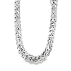Jai's 14K White Gold Cuban Curb Chain