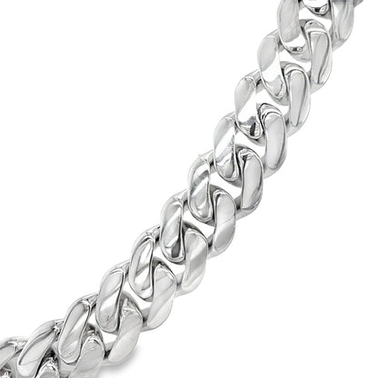 Jai's 14K White Gold Cuban Curb Chain