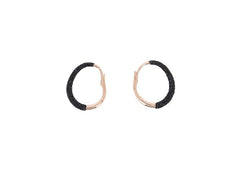 Pesavento's Rose Gold-plated Silver Polvere Di Sogni Hoops