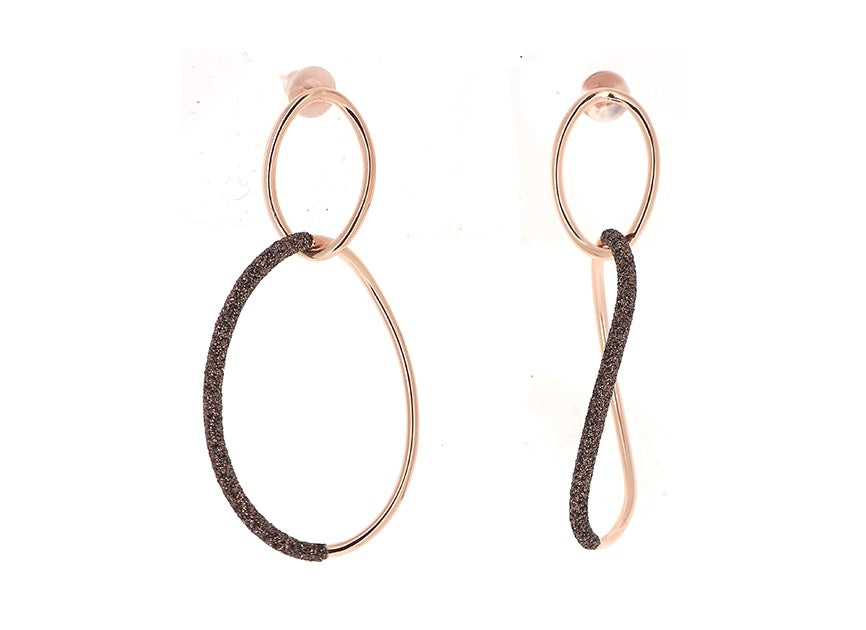 Pesavento's Rose Gold-plated Silver Polvere Di Sogni Drop Earrings