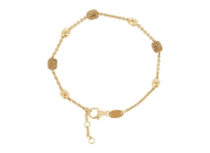 Pesavento's Yellow Gold-plated Silver Polvere Di Sogni Colours Bracelet