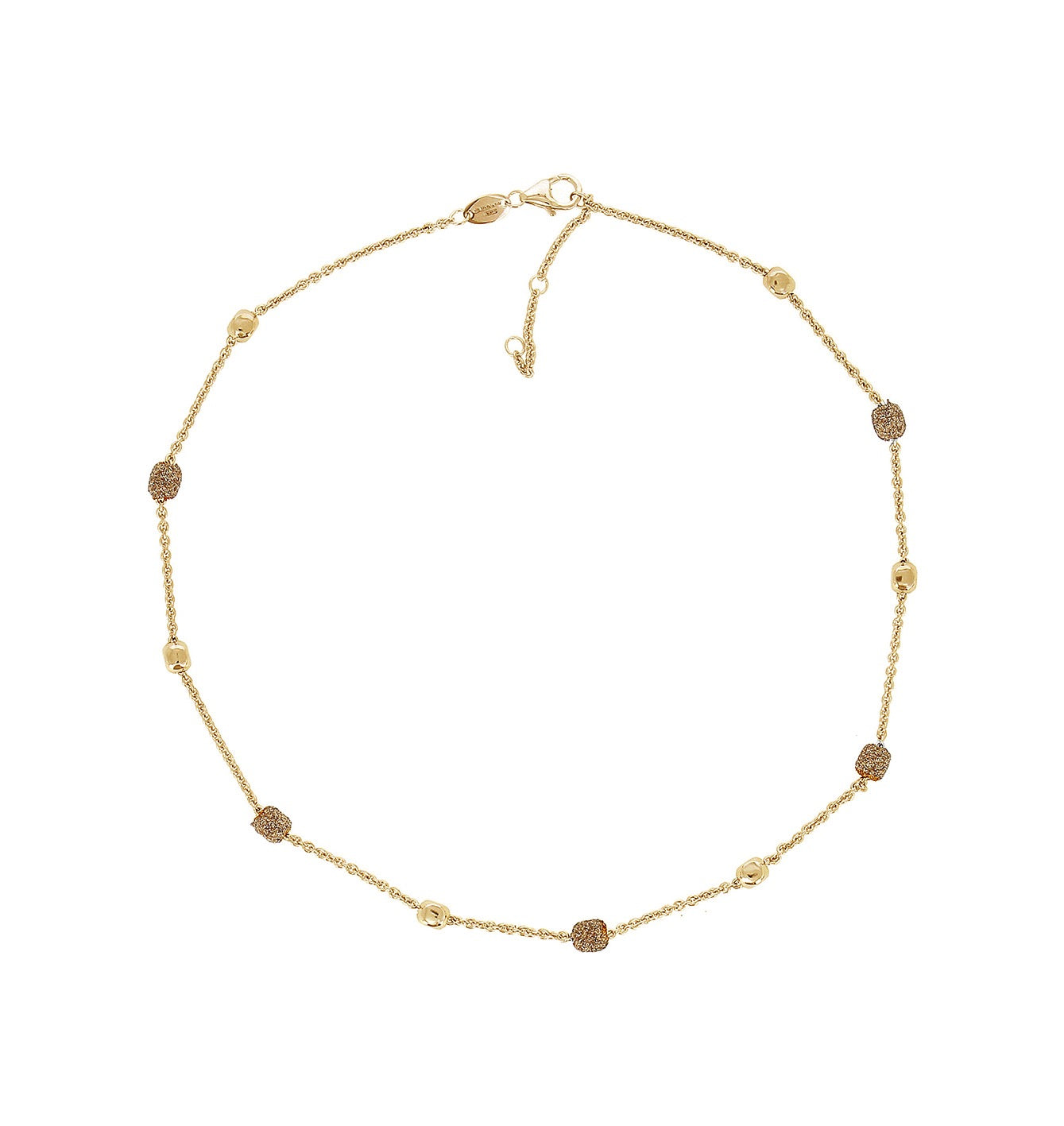 Pesavento's Yellow Gold-plated Silver Polvere Di Sogni Colours Necklace