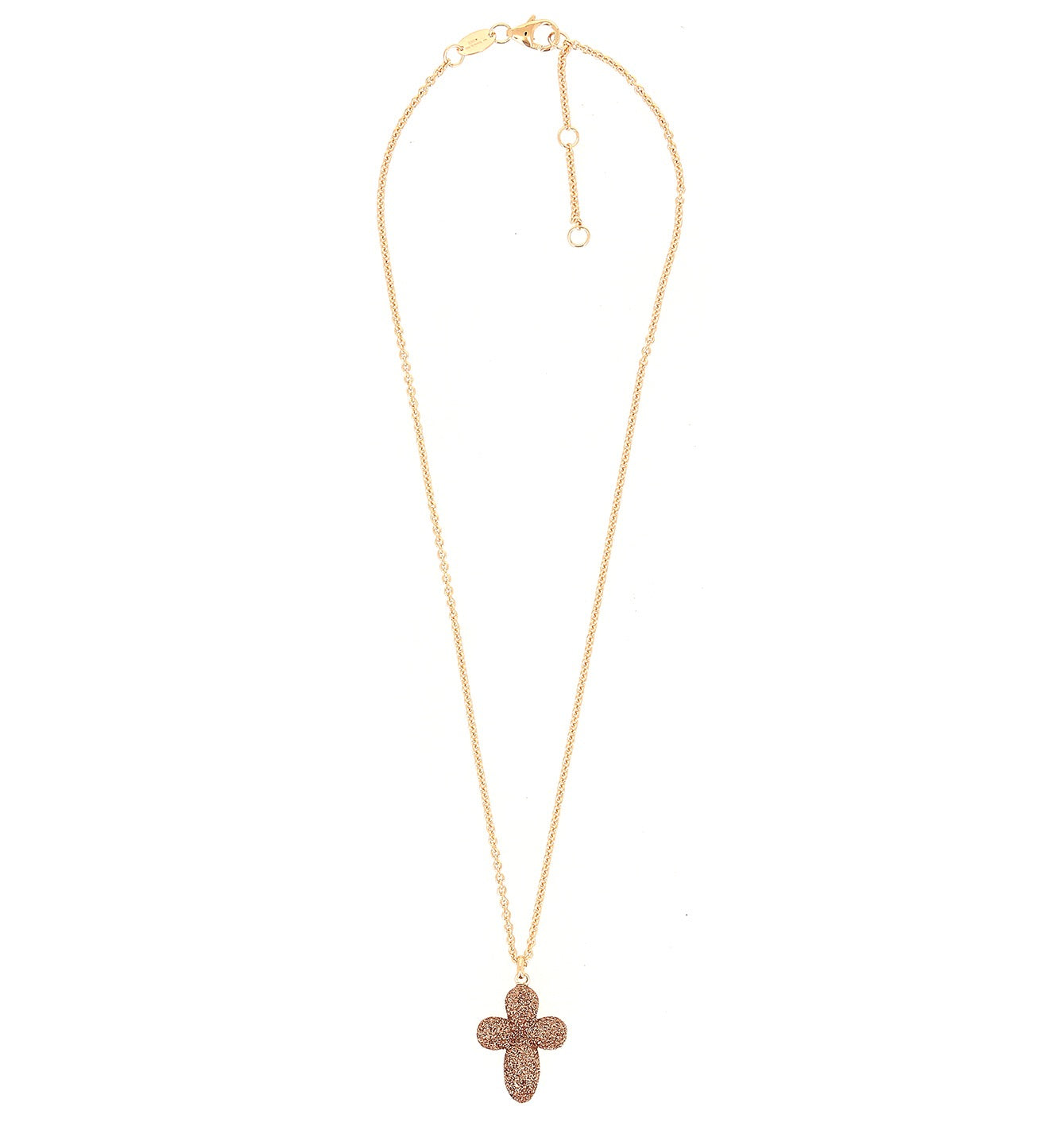 Pesavento's Yellow Gold-plated Silver Polvere Di Sogni Colours Necklace