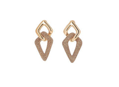Pesavento's Yellow Gold-plated Silver Polvere Di Sogni Colours Drop Earrings