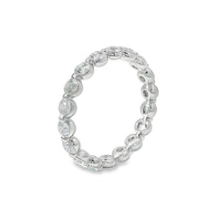 Jai's 14K White Gold Diamond Eternity Wedding Band