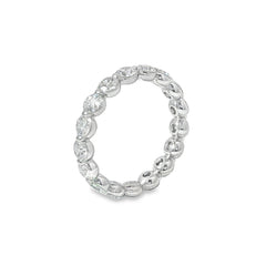 Jai's 14K White Gold Diamond Eternity Wedding Band