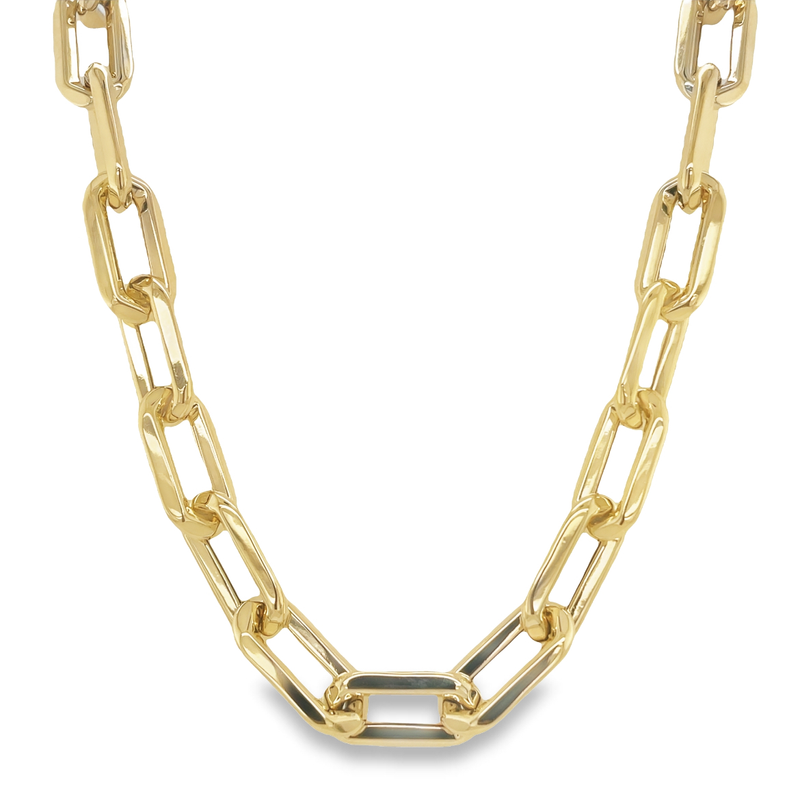 Jai's 14K Yellow Gold Paperclip Chain