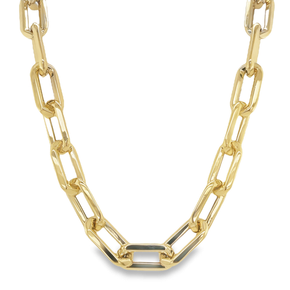 Jai's 14K Yellow Gold Paperclip Chain
