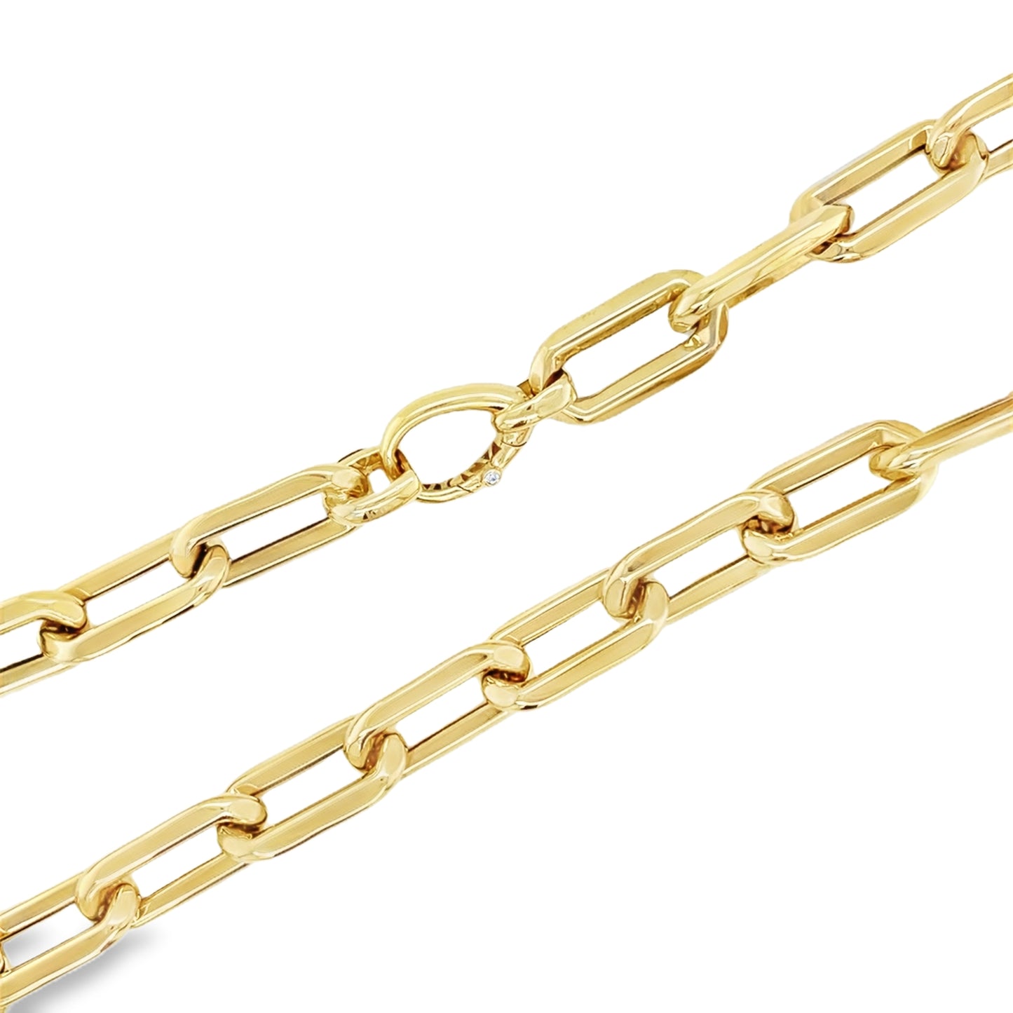 Jai's 14K Yellow Gold Paperclip Chain