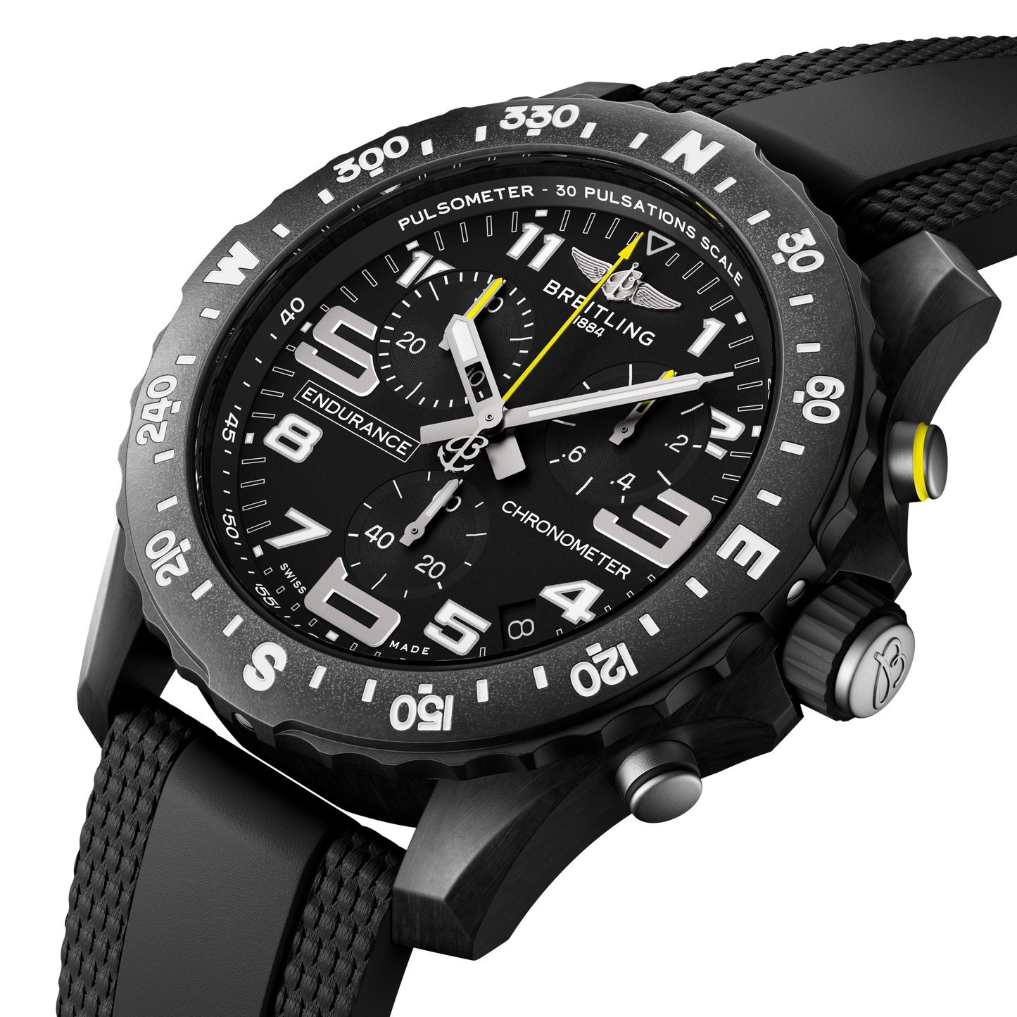 Breitling's Endurance Pro 44 with Black Chronograph Dial