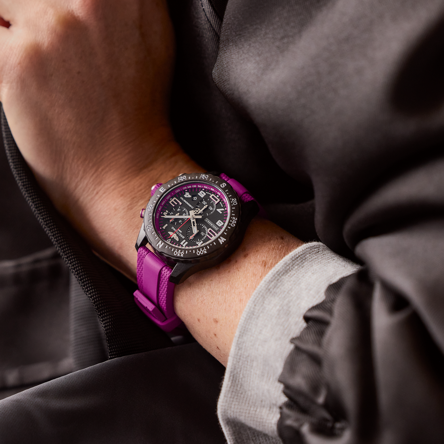 Breitling's Endurance Pro 38 with Black Chronograph Dial