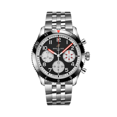 Breitling's Classic AVI Chronograph 42 Mosquito with Black Dial
