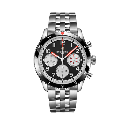 Breitling's Classic AVI Chronograph 42 Mosquito with Black Dial