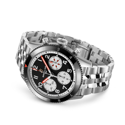 Breitling's Classic AVI Chronograph 42 Mosquito with Black Dial