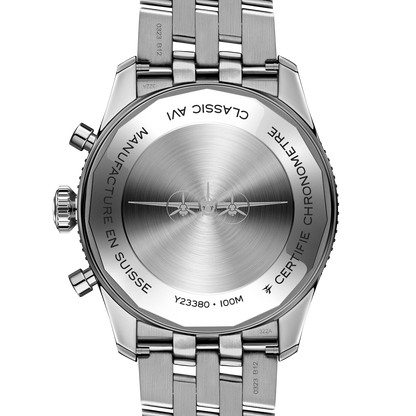 Breitling's Classic AVI Chronograph 42 Mosquito with Black Dial