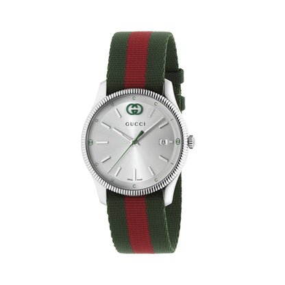 Gucci's G-Timeless with Silver-tone Dial