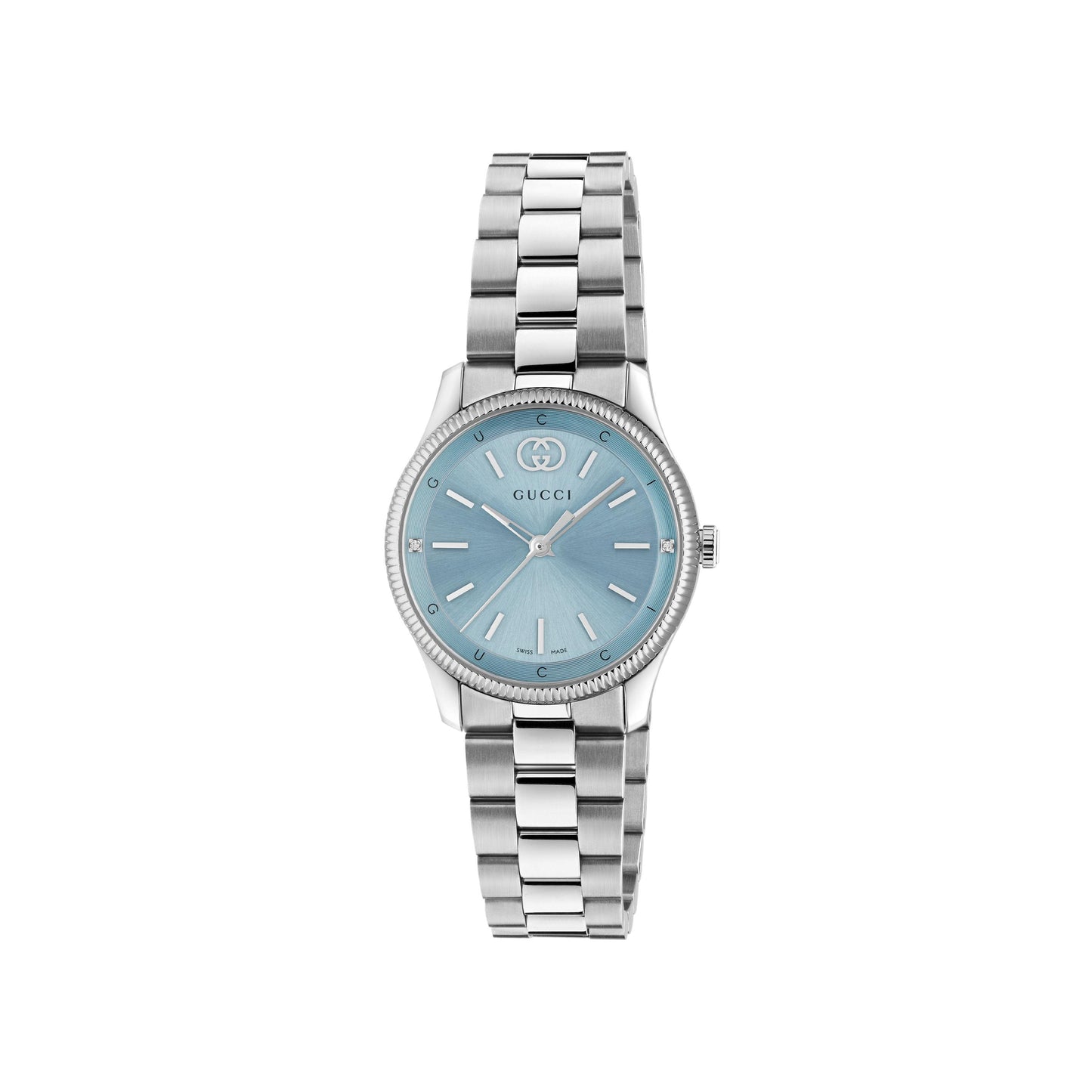 Gucci's G-Timeless with Light Blue Dial