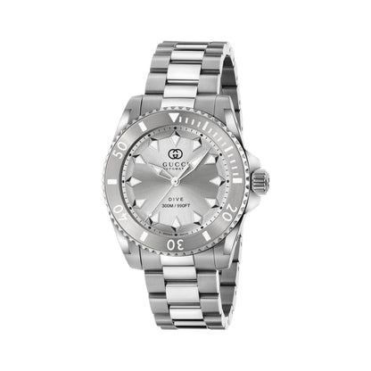 Gucci's Dive with Silver-tone Dial