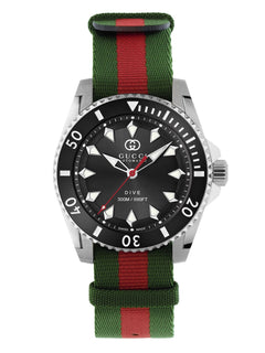 Gucci's Dive with Black Dial