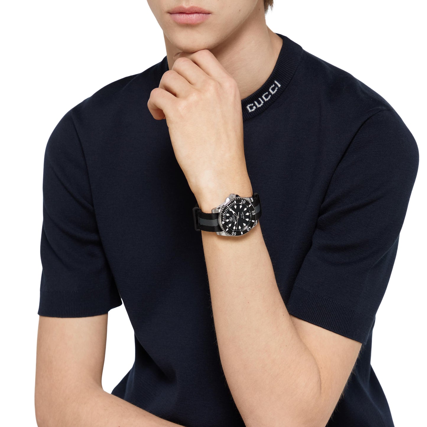 Gucci's Dive with Black Dial