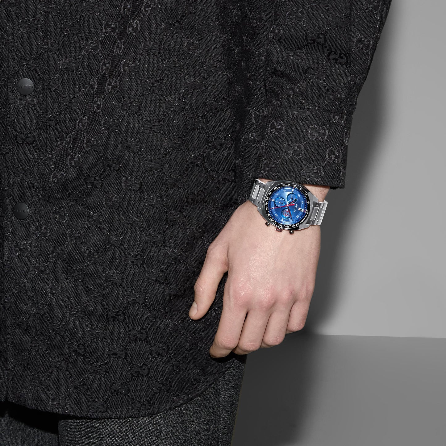 Gucci's Interlocking with Blue Chronograph Dial