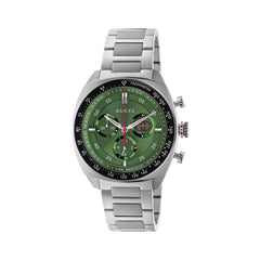 Gucci's Interlocking with Green Chronograph Dial