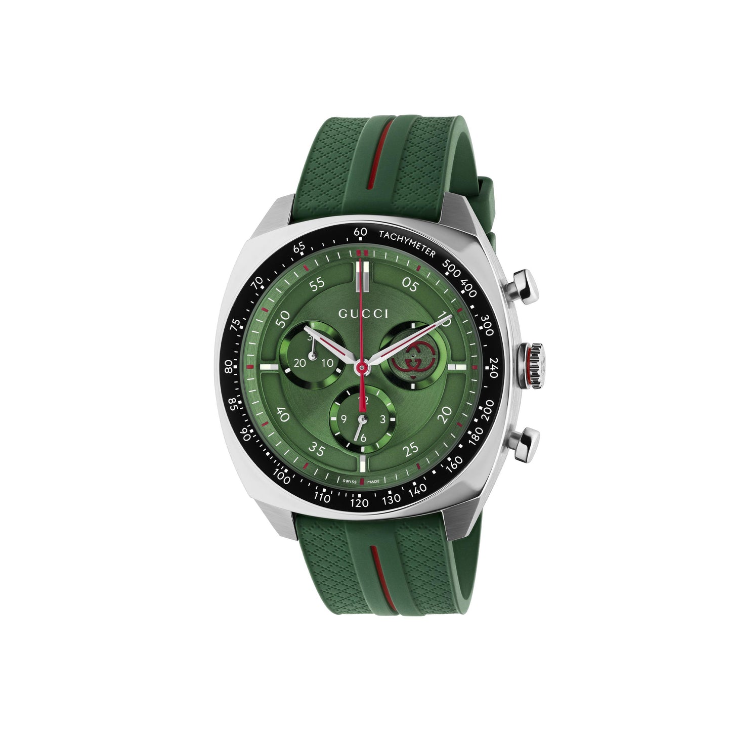 Gucci's Interlocking with Green Chronograph Dial